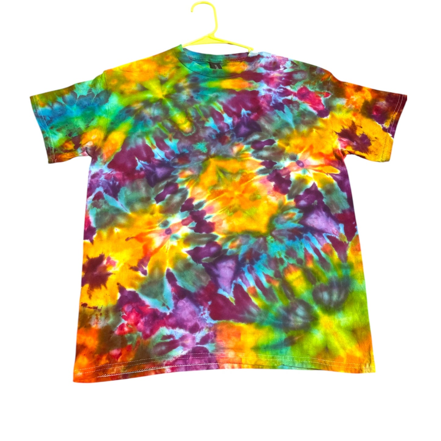 Medium Unique One-Of-A-Kind Handmade Tie Dye Ice Dye Shirt
