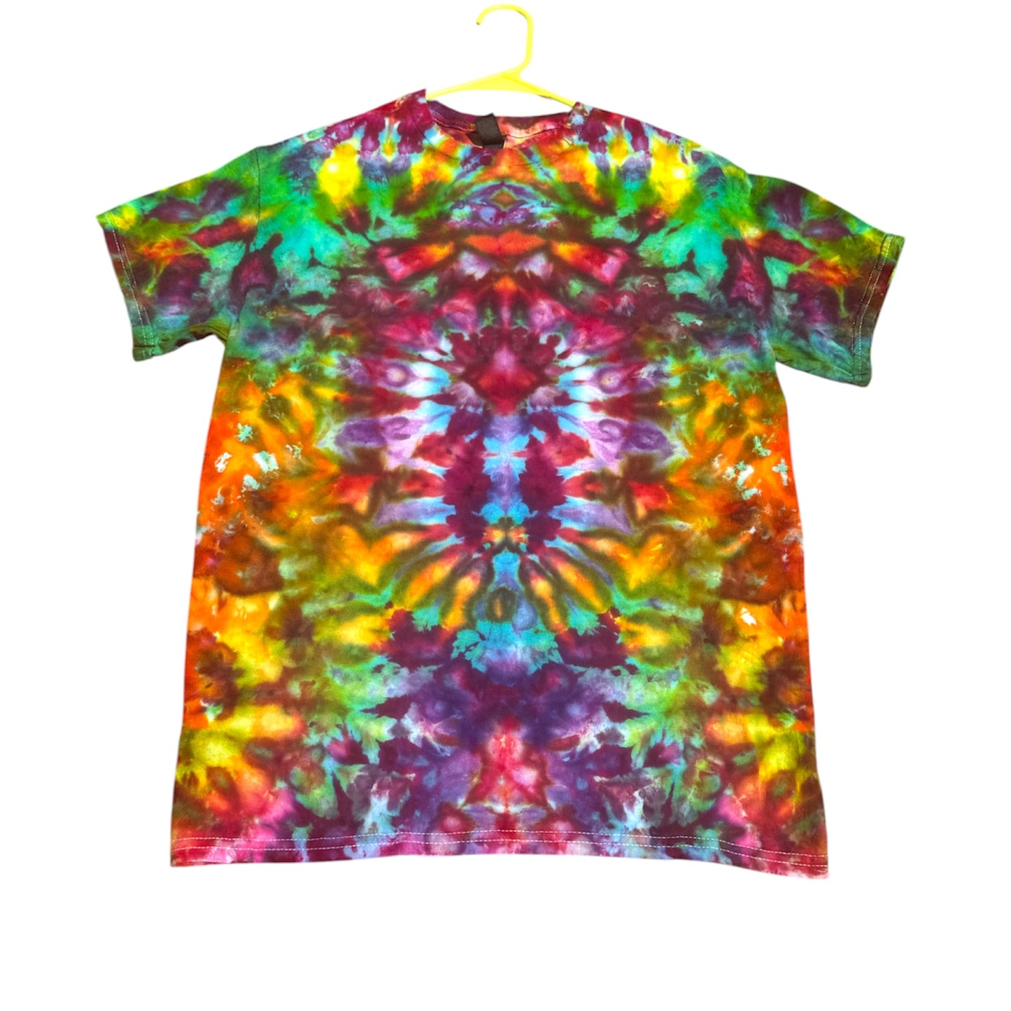 Medium Unique One-Of-A-Kind Handmade Tie Dye Ice Dye Shirt