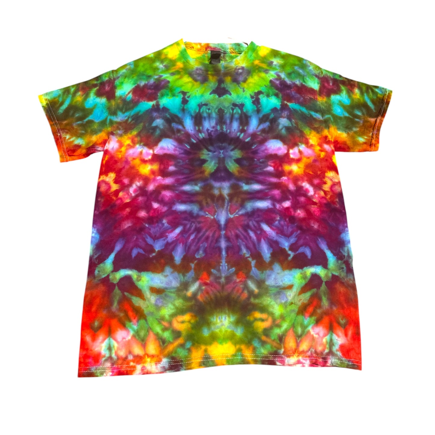 Medium Unique One-Of-A-Kind Handmade Tie Dye Ice Dye Shirt