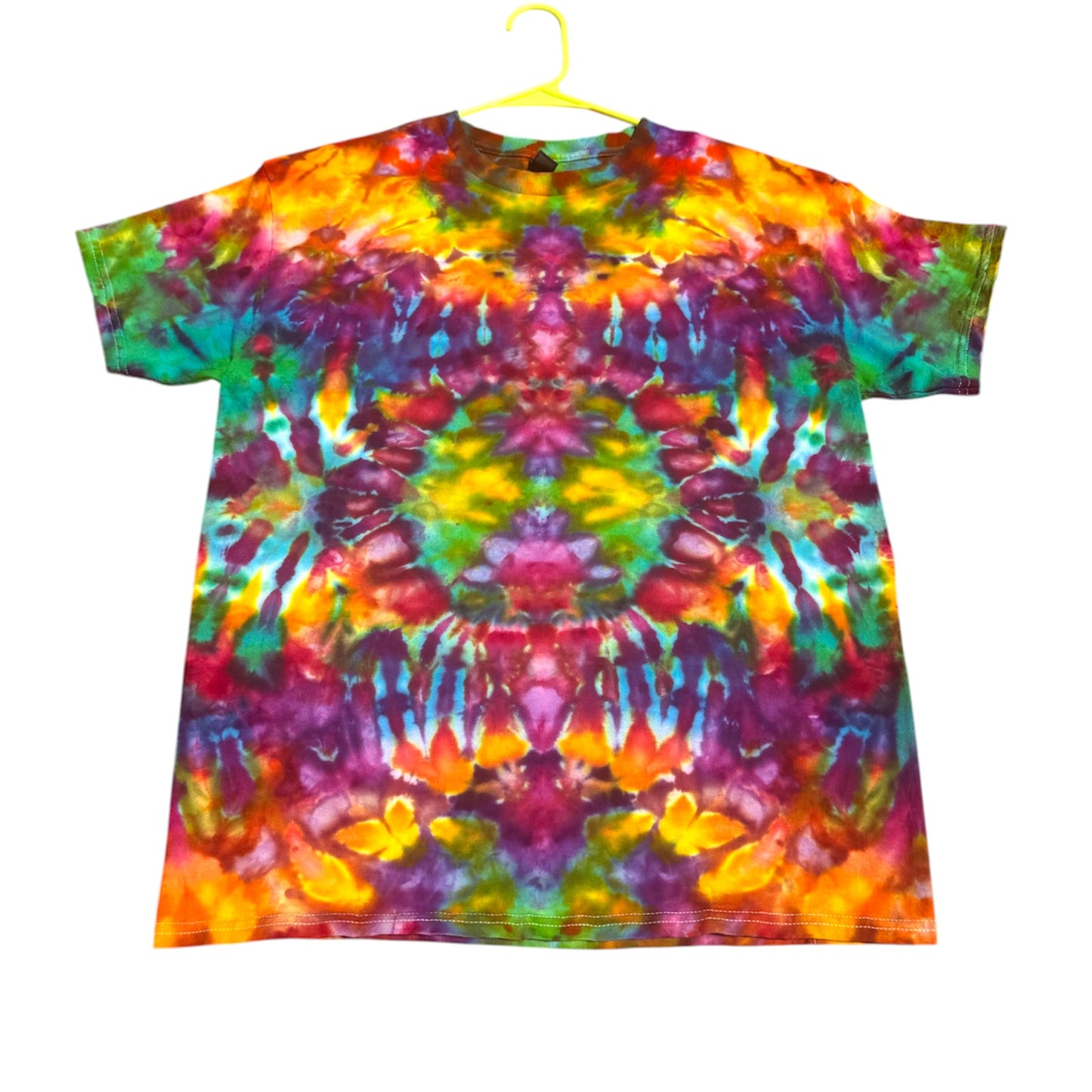 Large Unique One-Of-A-Kind Handmade Tie Dye Ice Dye Shirt
