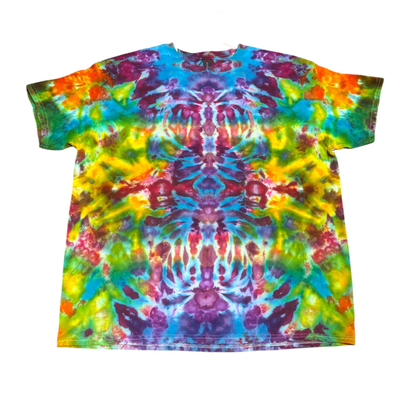 Size XL Unique One-Of-A-Kind Handmade Tie Dye Ice Dye Shirt