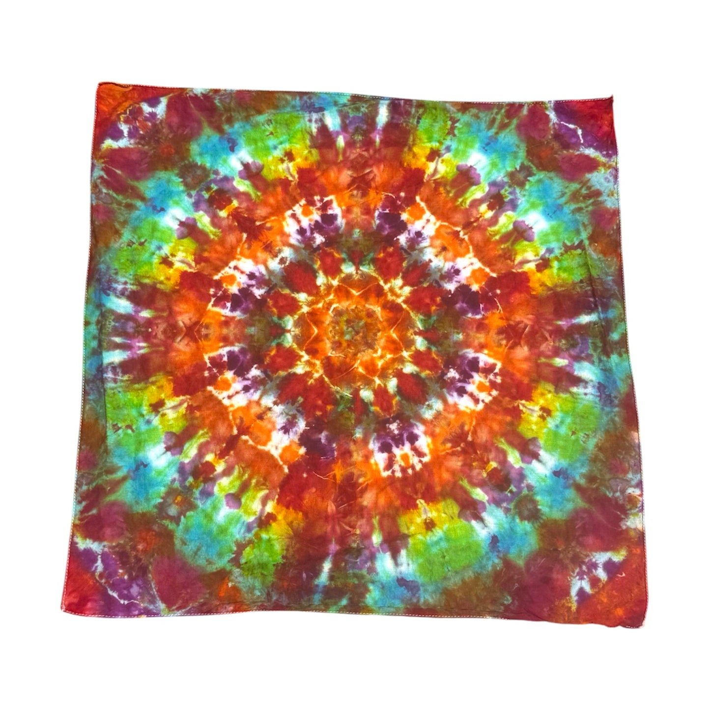 Bandanas Unique One-Of-A-Kind Handmade Tie Dye Ice Dye Bandana
