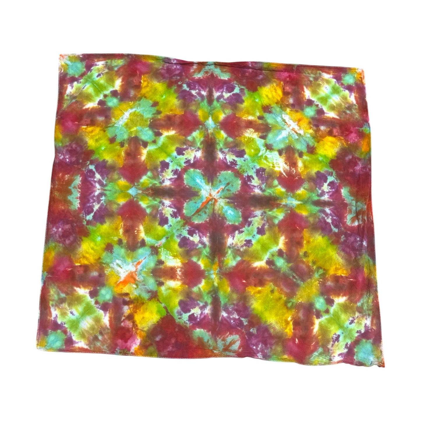 Bandanas Unique One-Of-A-Kind Handmade Tie Dye Ice Dye Bandana