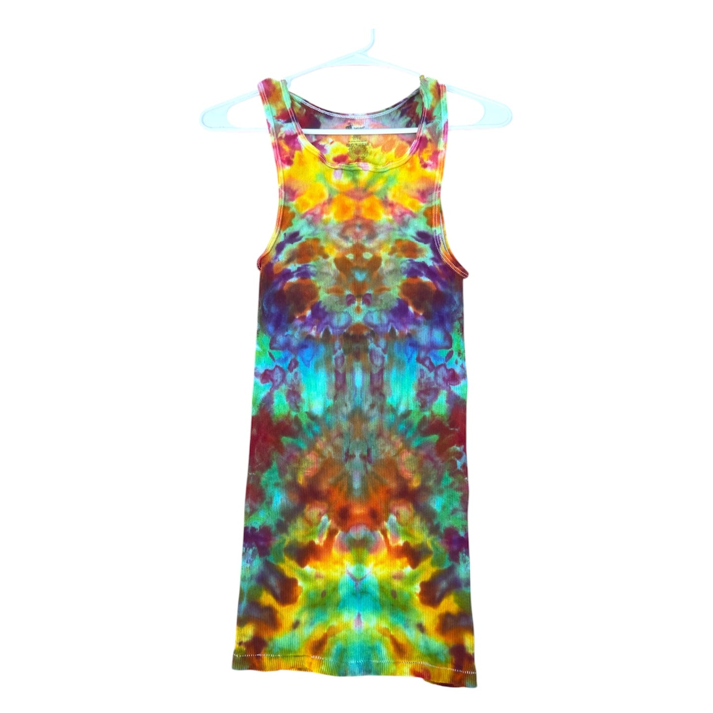 Tie Dye Tank Tops Unique Handmade One-Of-A-Kind Tie Dye Ice Dye Tank Tops