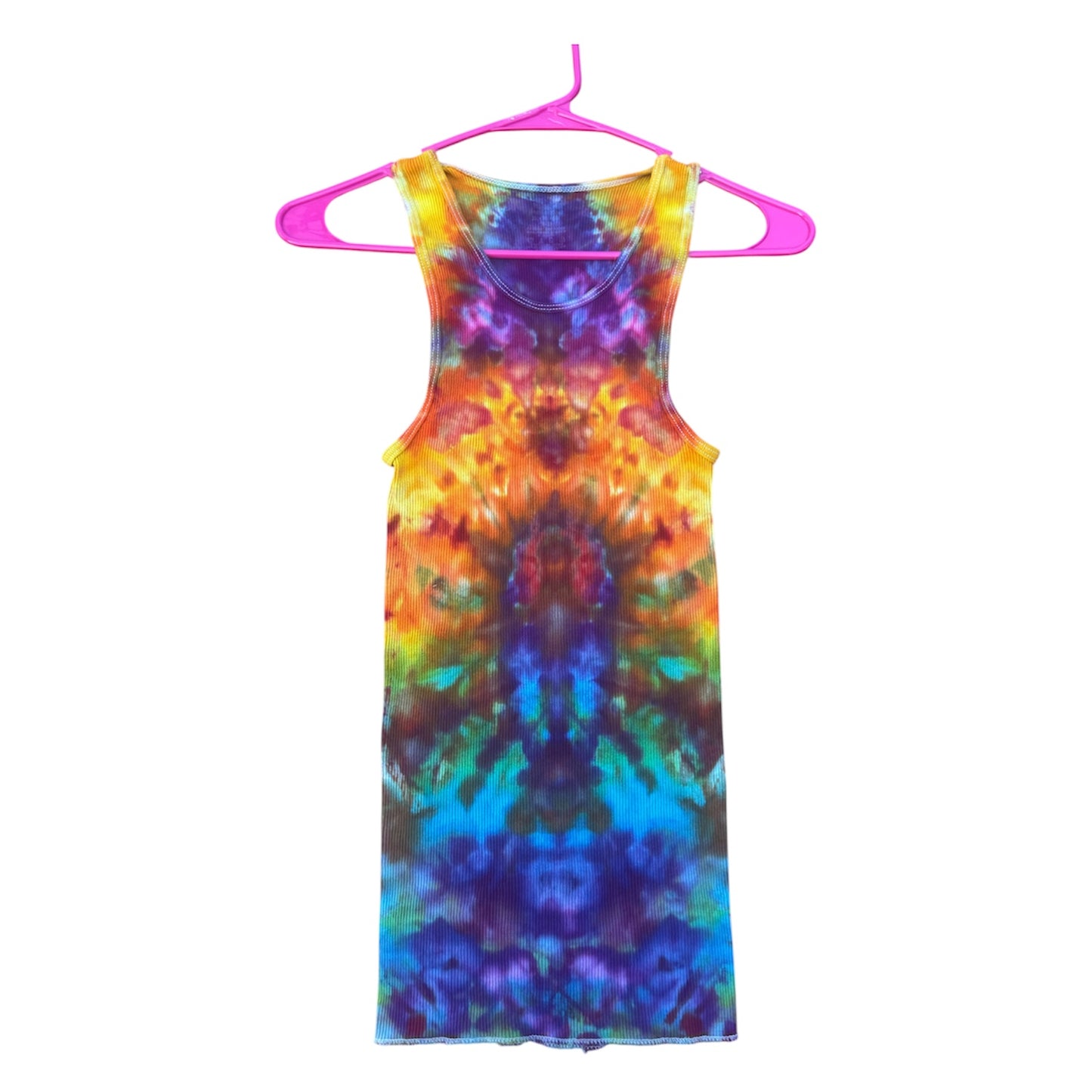 Tie Dye Tank Tops Unique Handmade One-Of-A-Kind Tie Dye Ice Dye Tank Tops