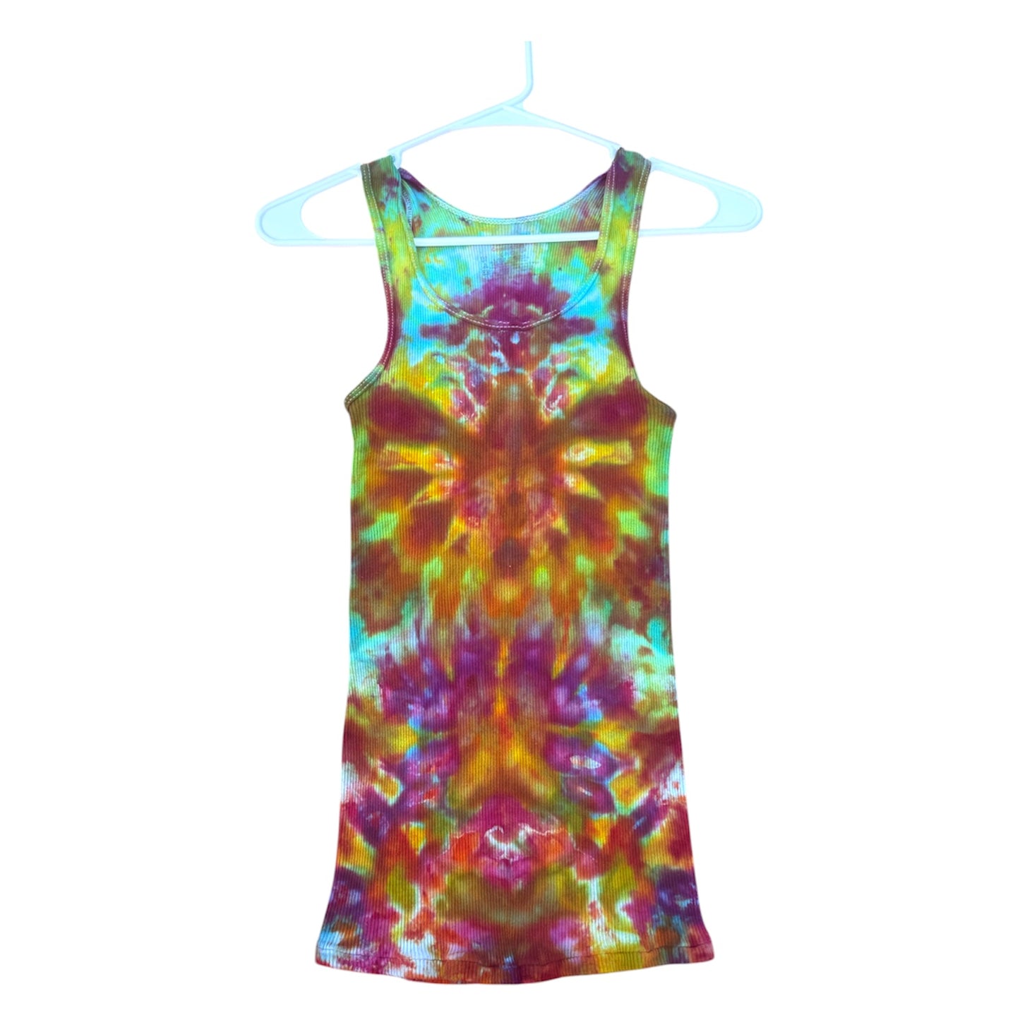 Tie Dye Tank Tops Unique Handmade One-Of-A-Kind Tie Dye Ice Dye Tank Tops