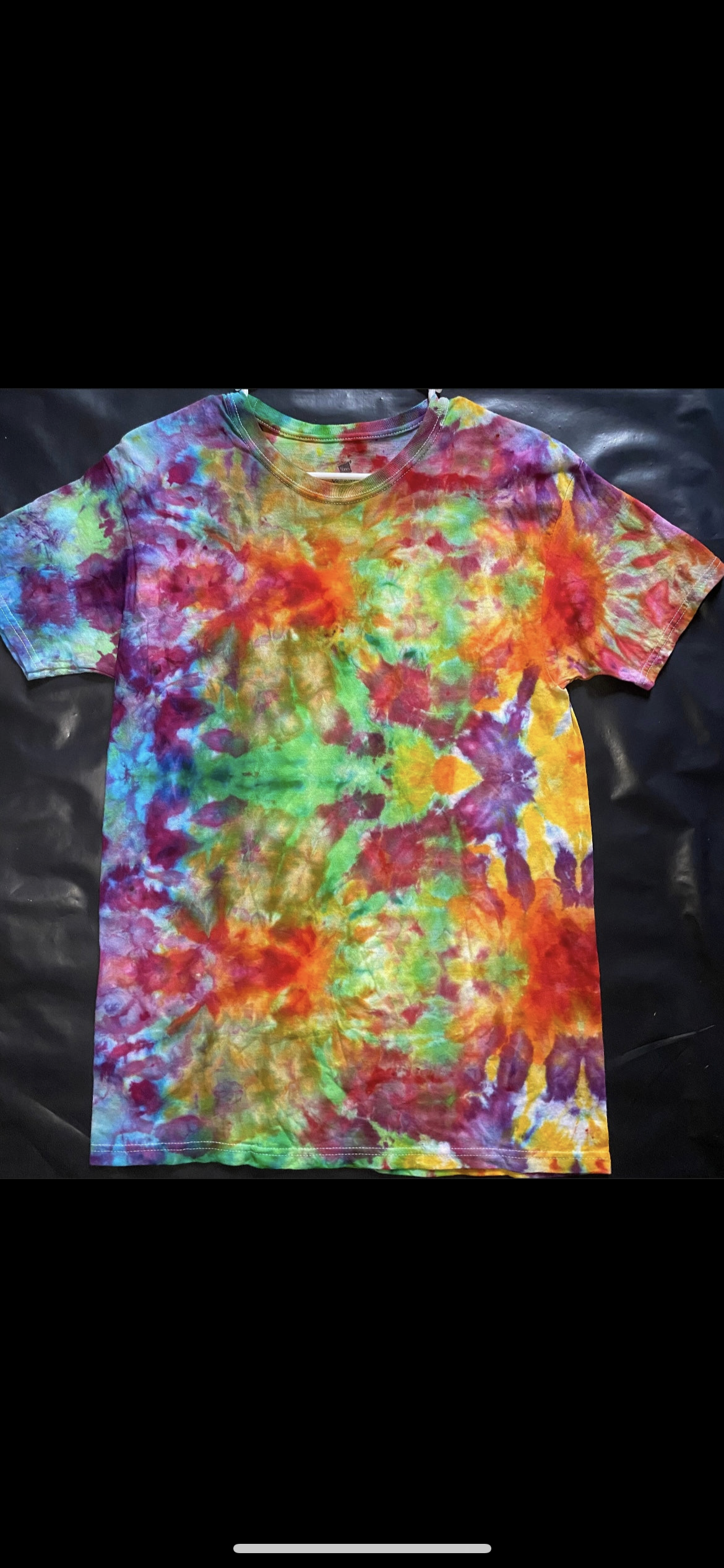 Medium Unique One Of A Kind Handmade Tie Dye Wearable Adventure Shirt