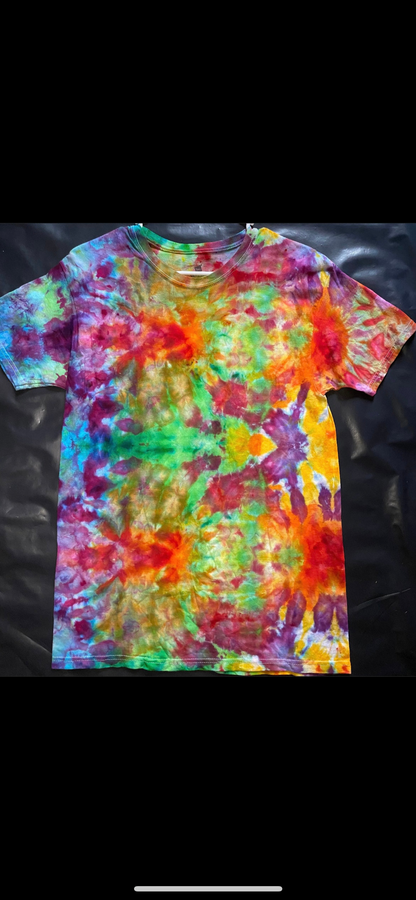 Medium Unique One Of A Kind Handmade Tie Dye Wearable Adventure Shirt