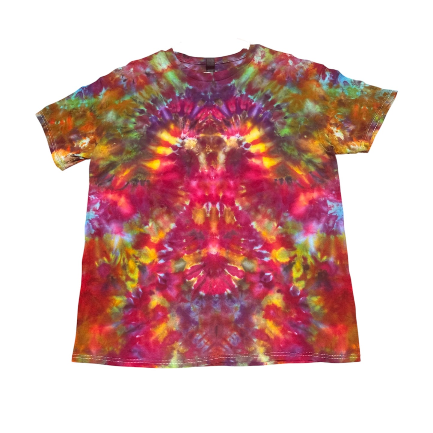 Large Unique One-Of-A-Kind Handmade Tie Dye Ice Dye Shirt