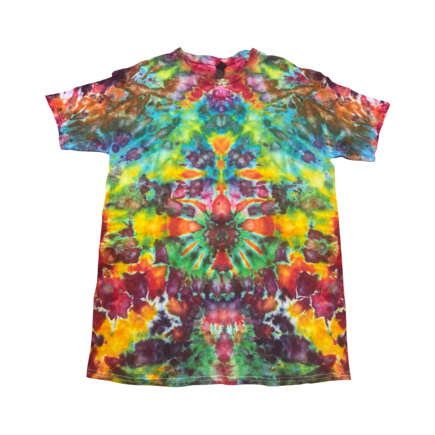 Large Unique One-Of-A-Kind Handmade Tie Dye Ice Dye Shirt