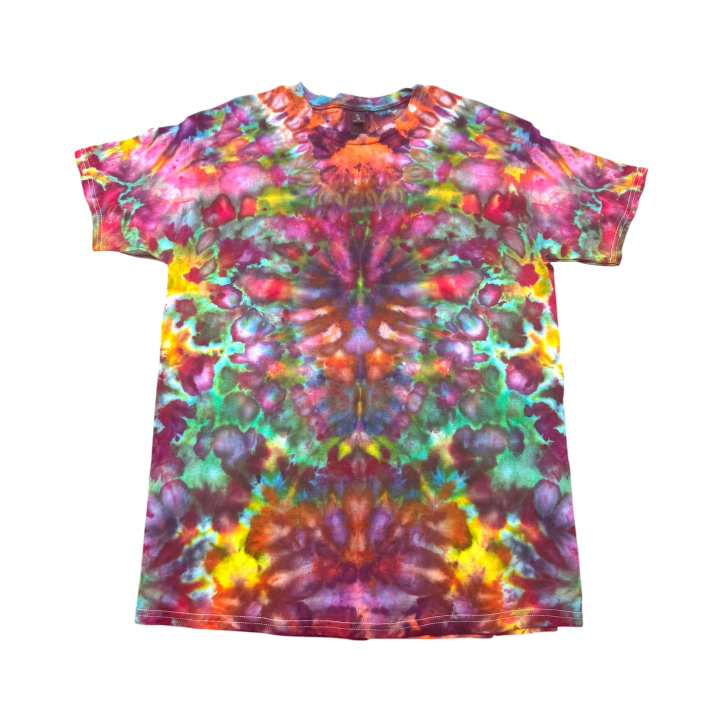 Large Unique One-Of-A-Kind Handmade Tie Dye Ice Dye Shirt