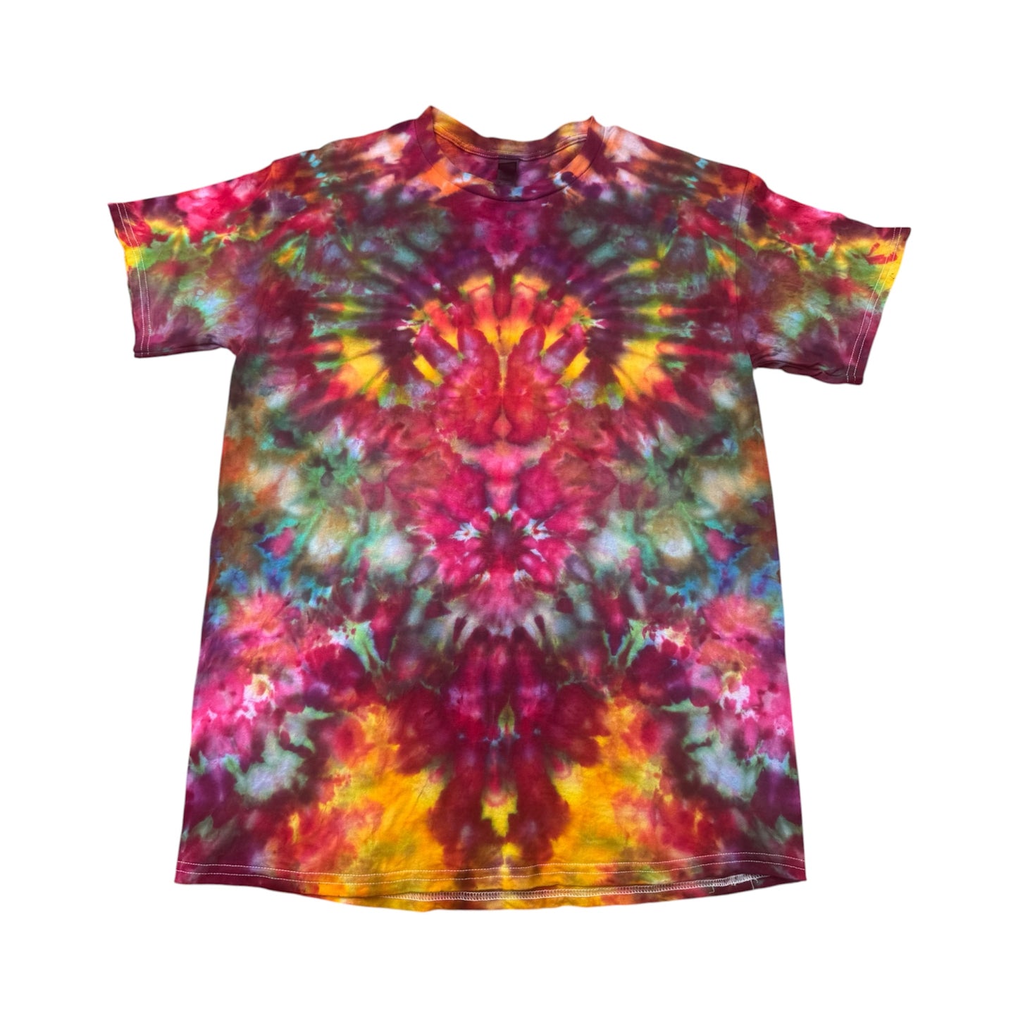 Large Unique One-Of-A-Kind Handmade Tie Dye Ice Dye Shirt