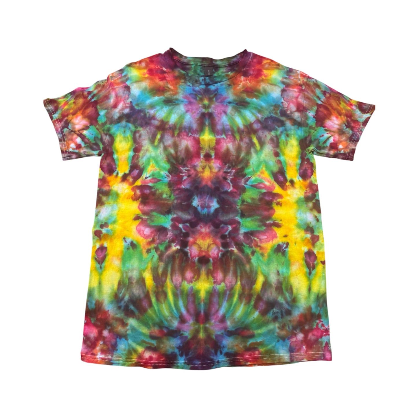 Large Unique One-Of-A-Kind Handmade Tie Dye Ice Dye Shirt
