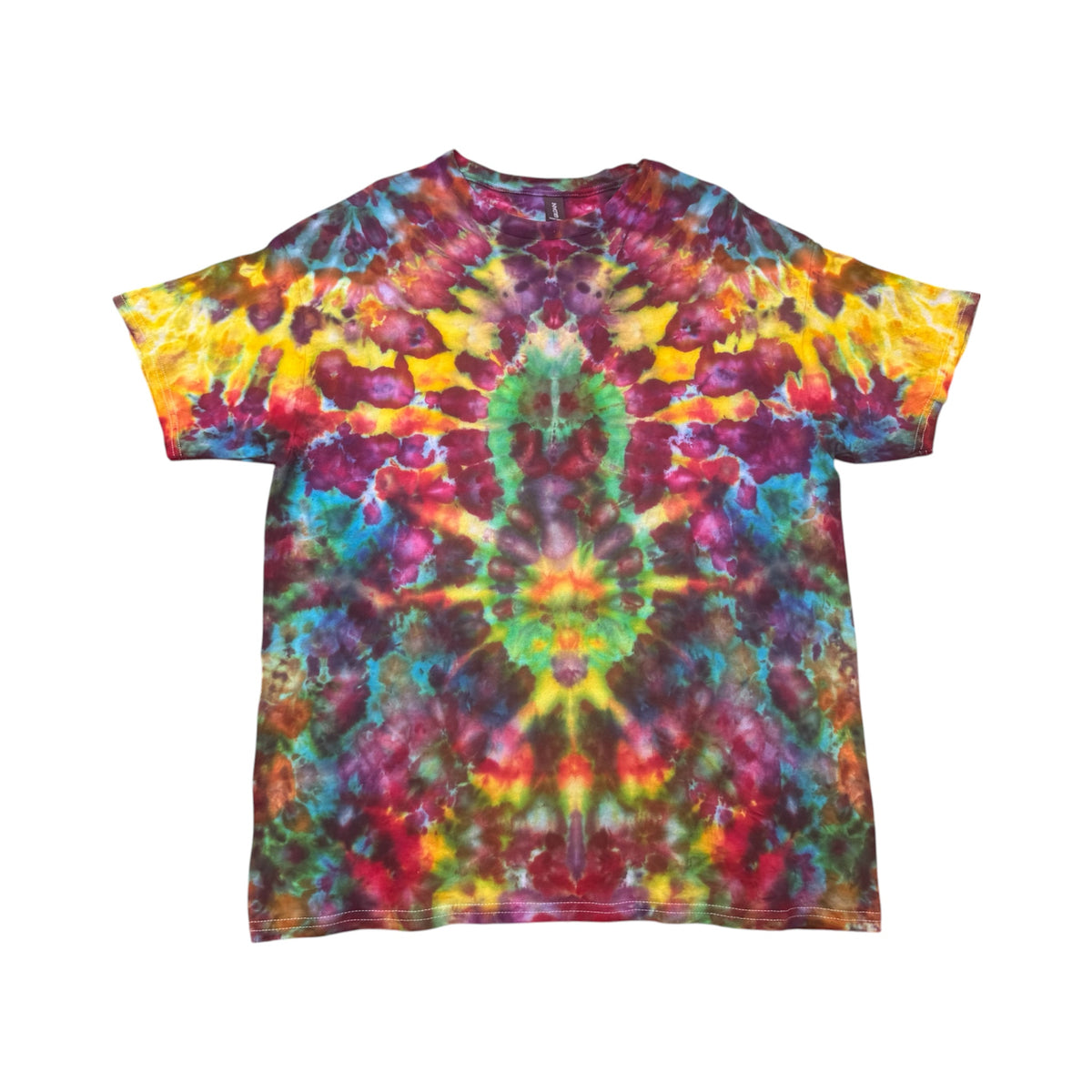 Size XL Unique One-Of-A-Kind Handmade Tie Dye Ice Dye Shirt