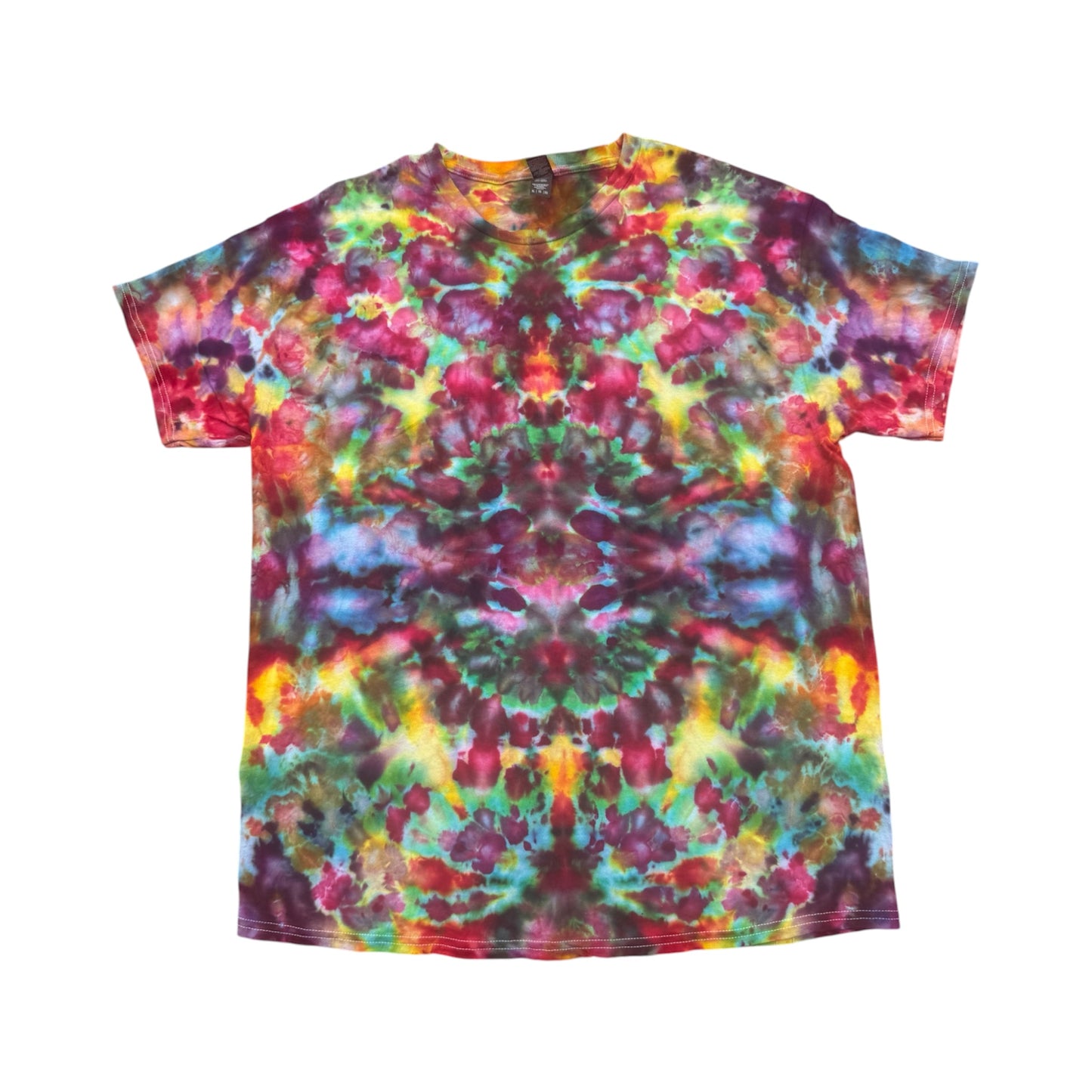 Size XL Unique One-Of-A-Kind Handmade Tie Dye Ice Dye Shirt