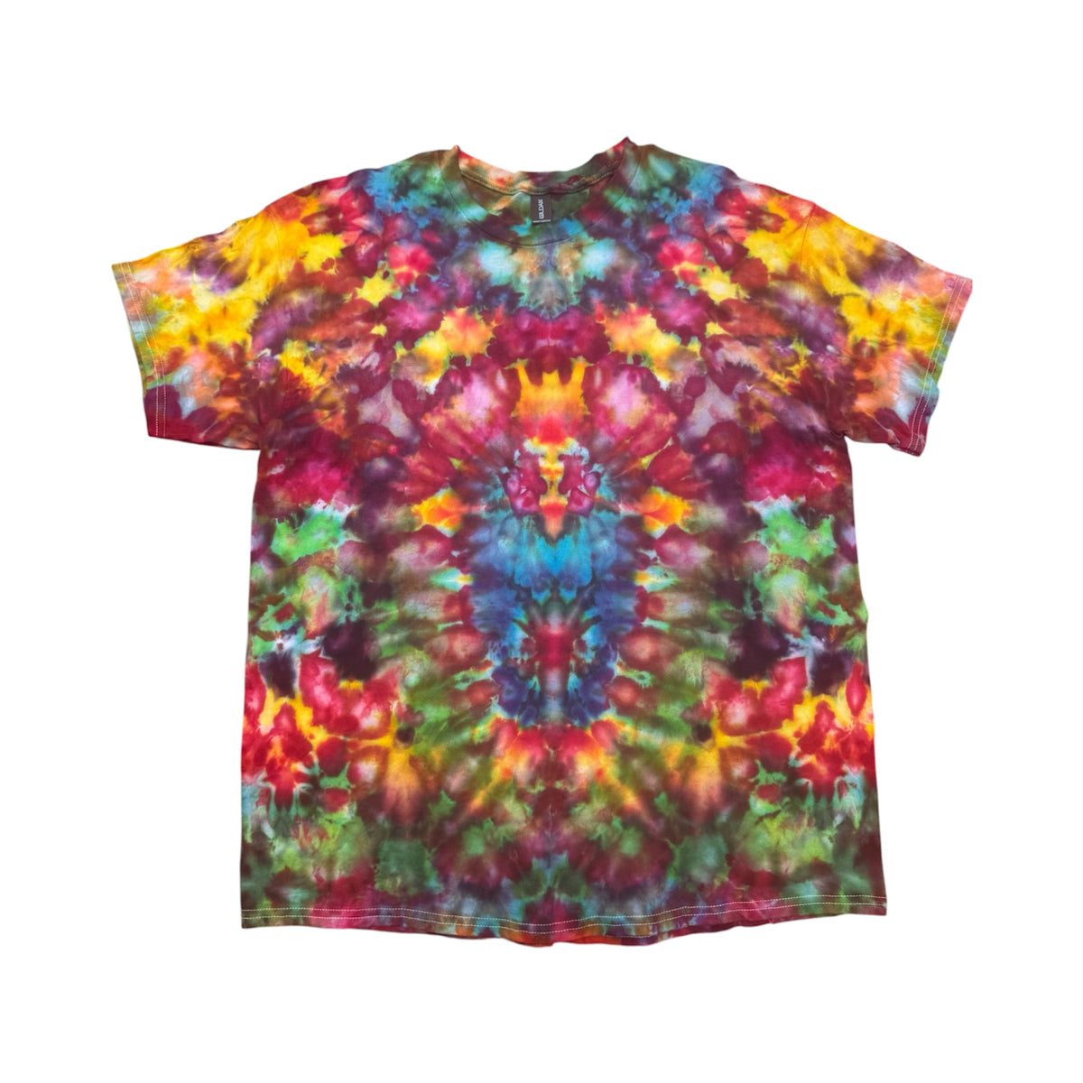 Size XL Unique One-Of-A-Kind Handmade Tie Dye Ice Dye Shirt