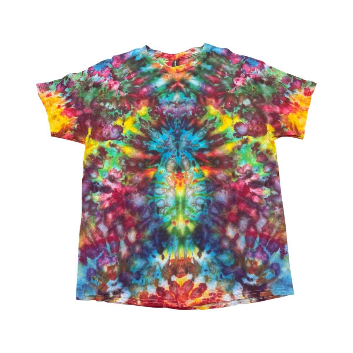 Size XL Unique One-Of-A-Kind Handmade Tie Dye Ice Dye Shirt