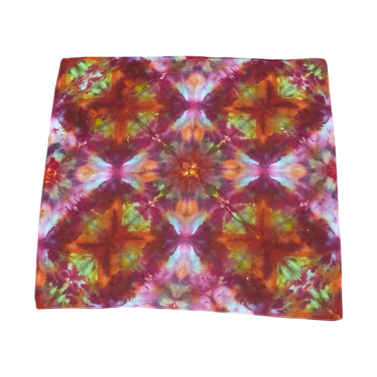 Bandanas Unique One-Of-A-Kind Handmade Tie Dye Ice Dye Bandana