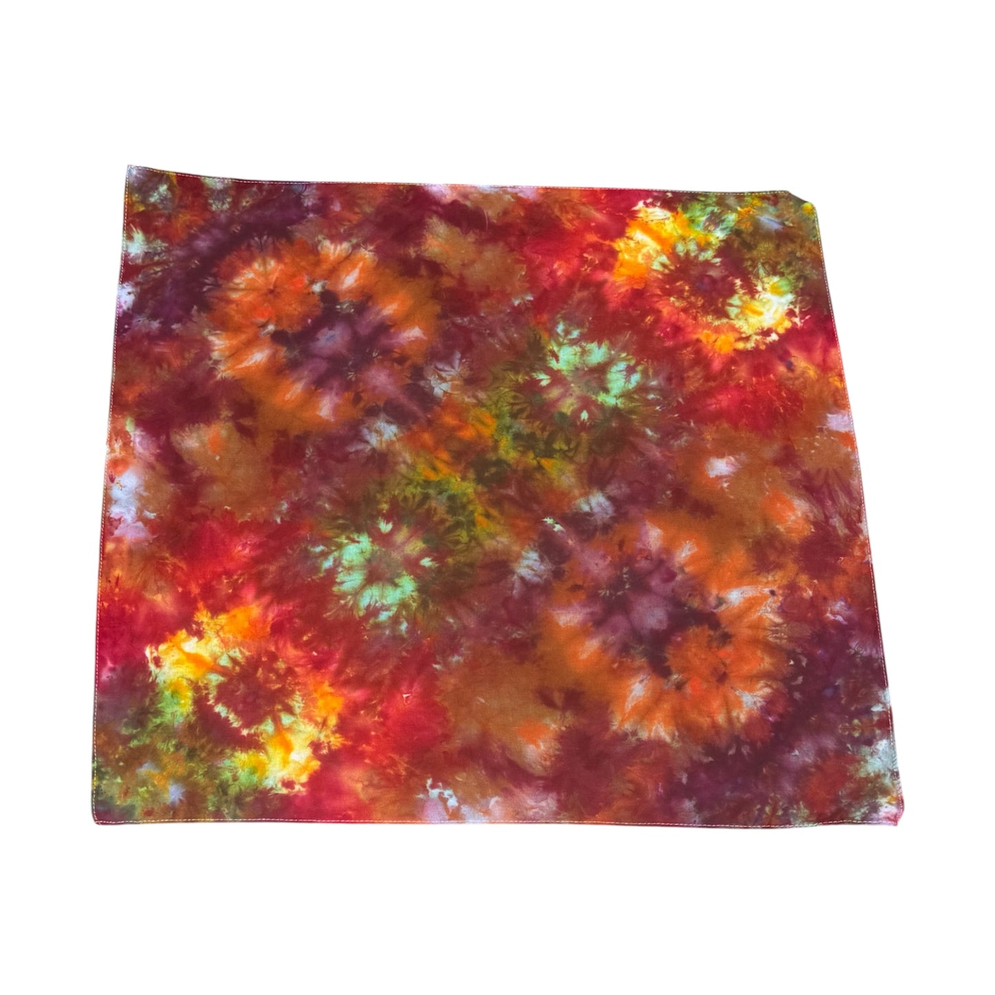 Bandanas Unique One-Of-A-Kind Handmade Tie Dye Ice Dye Bandana