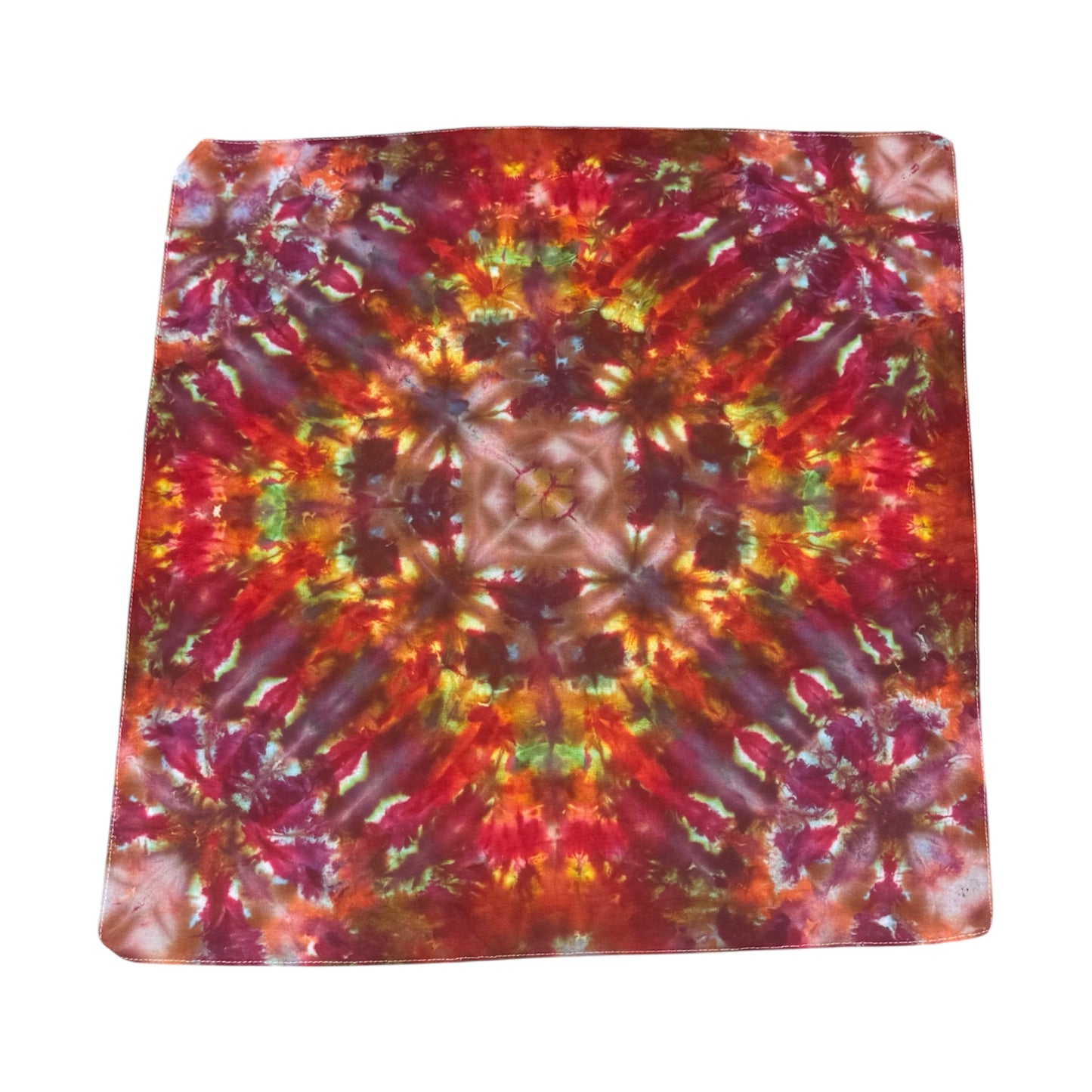 Bandanas Unique One-Of-A-Kind Handmade Tie Dye Ice Dye Bandana