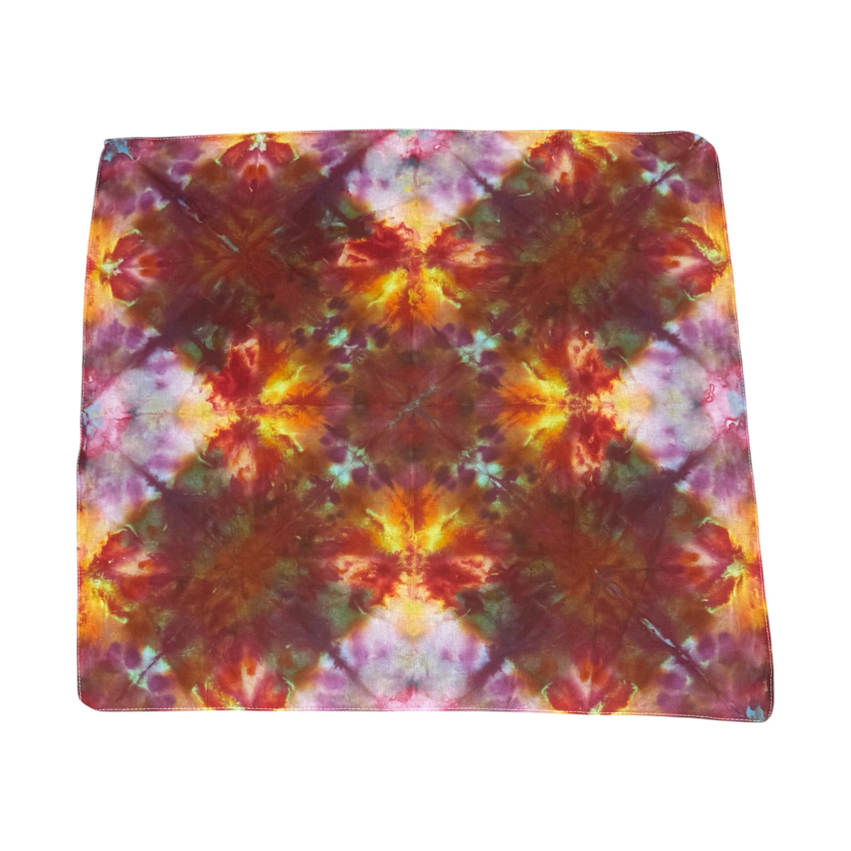 Bandanas Unique One-Of-A-Kind Handmade Tie Dye Ice Dye Bandana