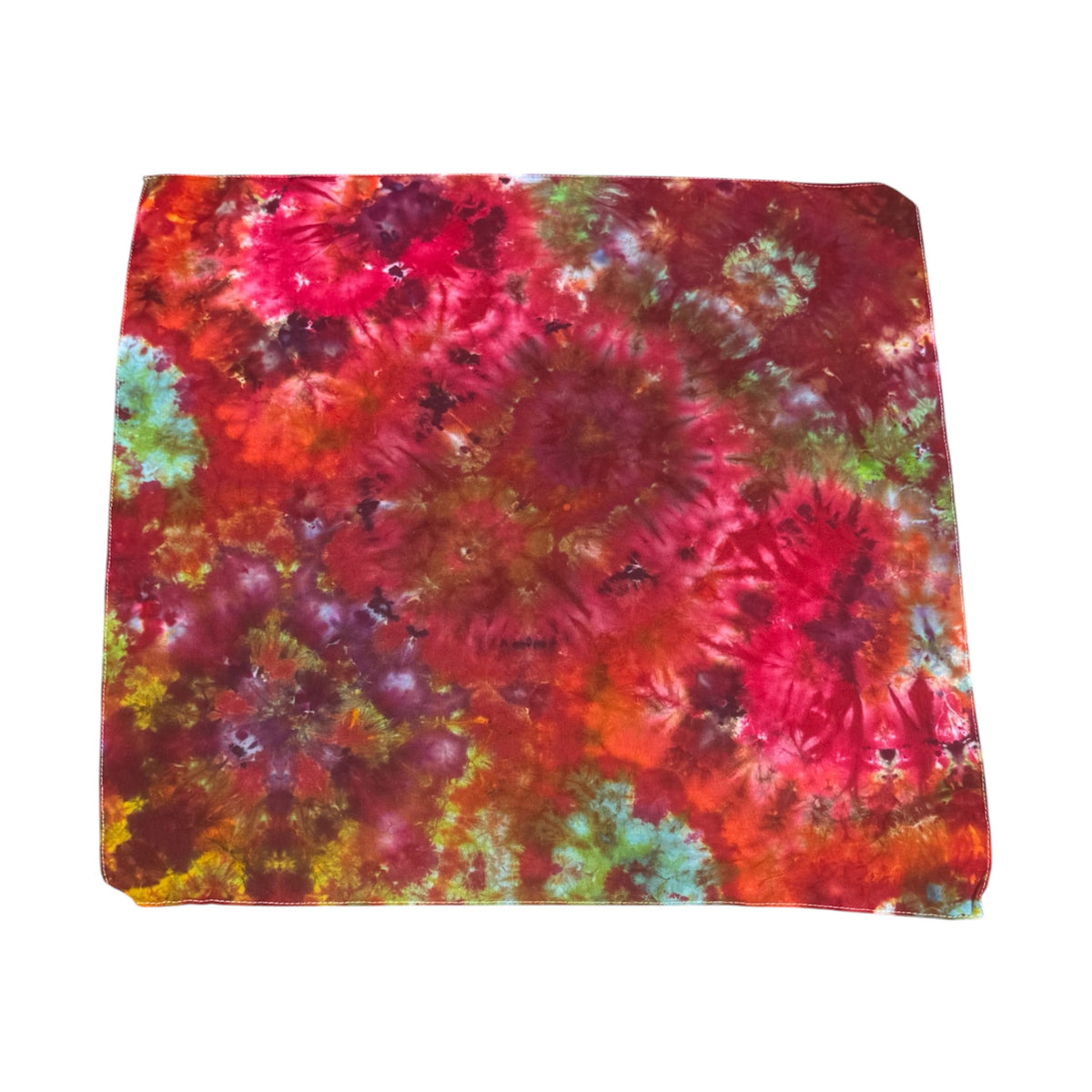 Bandanas Unique One-Of-A-Kind Handmade Tie Dye Ice Dye Bandana