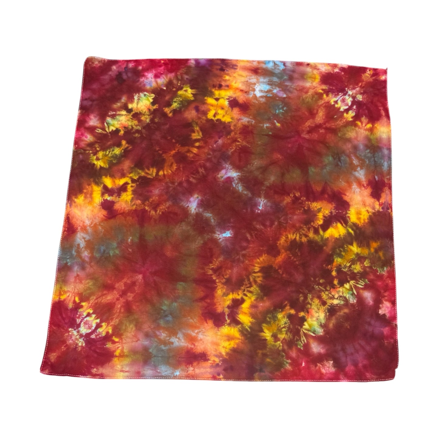 Bandanas Unique One-Of-A-Kind Handmade Tie Dye Ice Dye Bandana