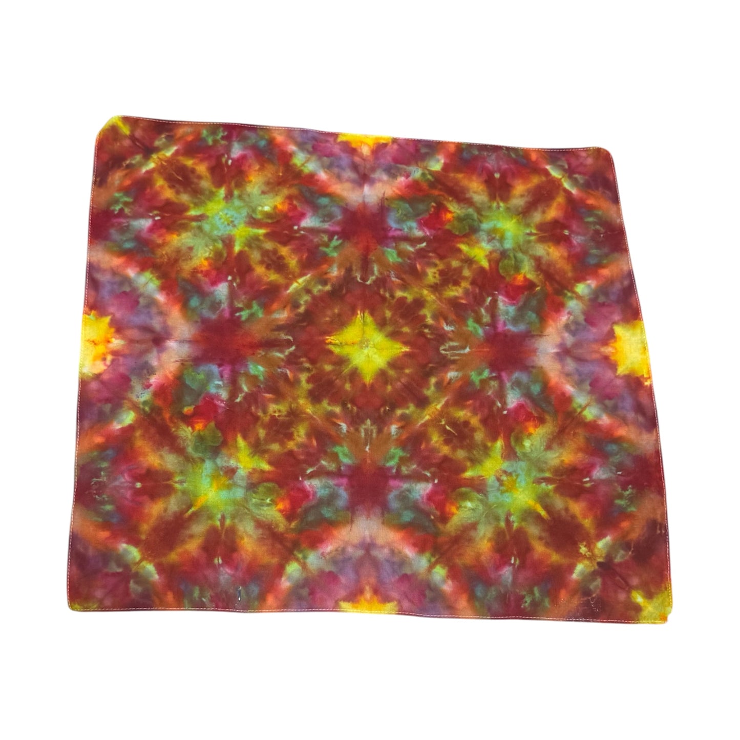 Bandanas Unique One-Of-A-Kind Handmade Tie Dye Ice Dye Bandana