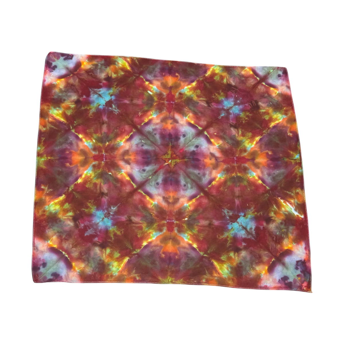Bandanas Unique One-Of-A-Kind Handmade Tie Dye Ice Dye Bandana