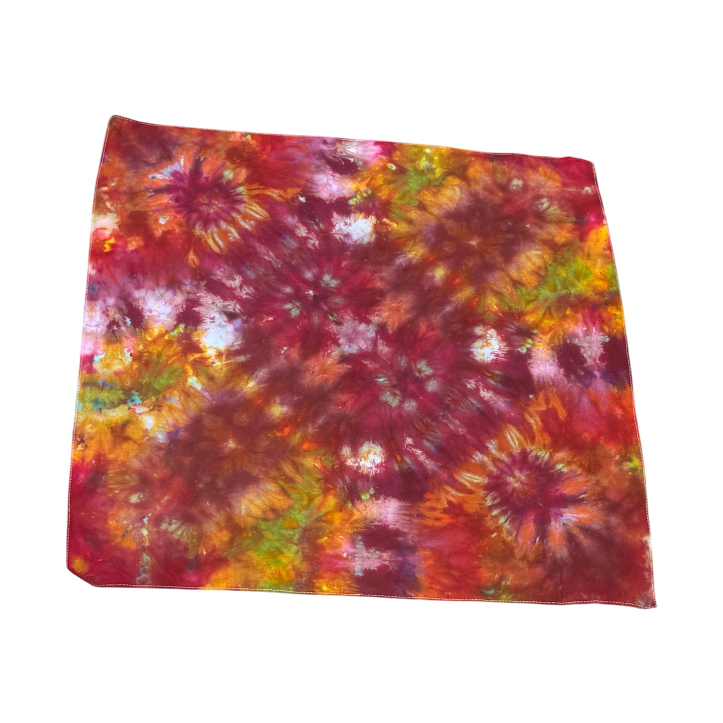 Bandanas Unique One-Of-A-Kind Handmade Tie Dye Ice Dye Bandana