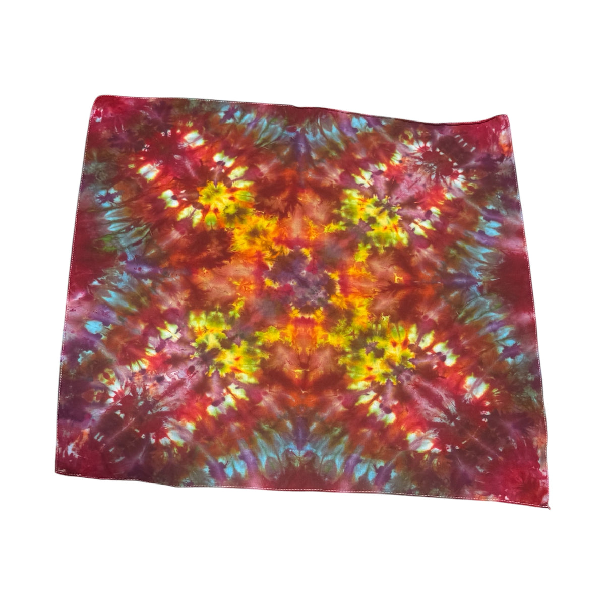 Bandanas Unique One-Of-A-Kind Handmade Tie Dye Ice Dye Bandana