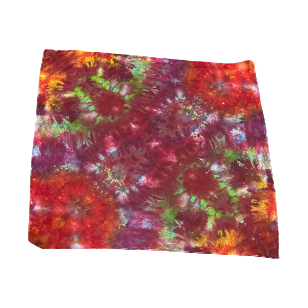 Bandanas Unique One-Of-A-Kind Handmade Tie Dye Ice Dye Bandana