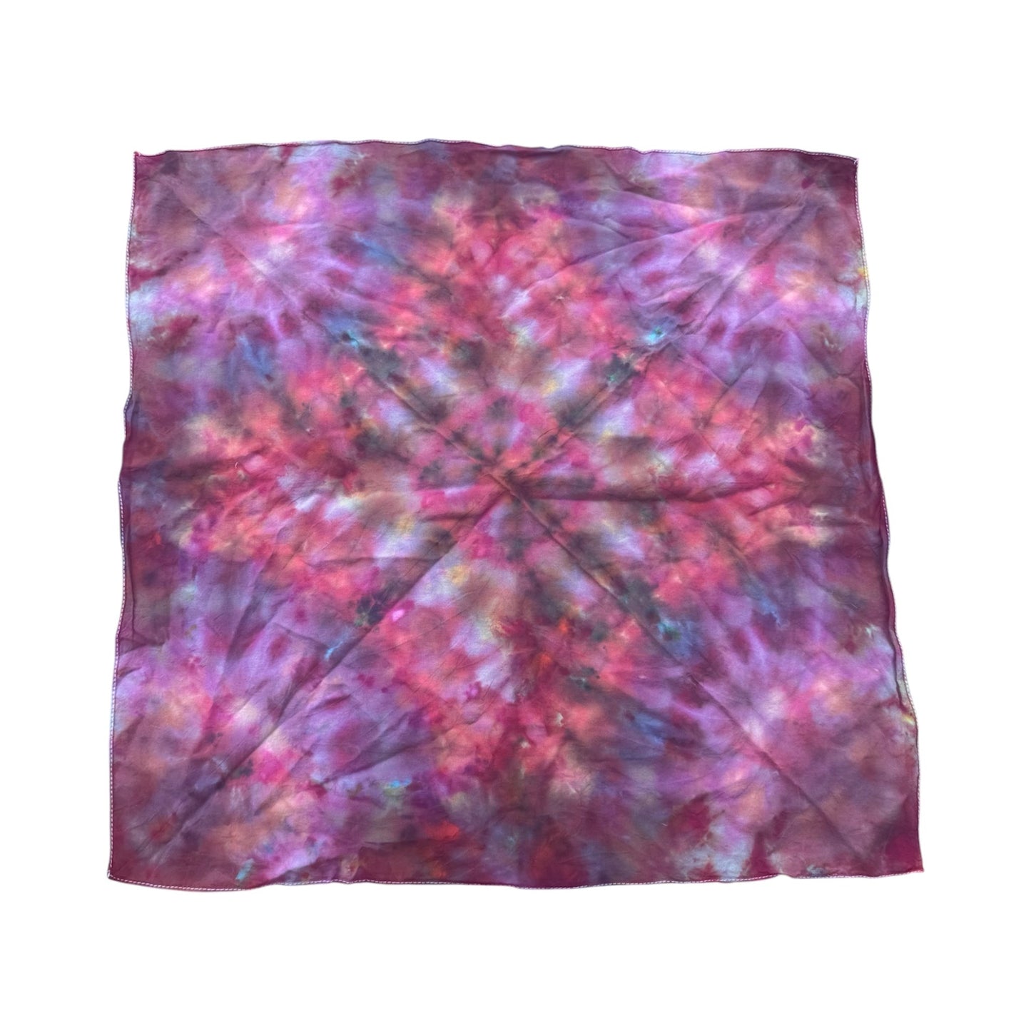 Bandanas Unique One-Of-A-Kind Handmade Tie Dye Ice Dye Bandana