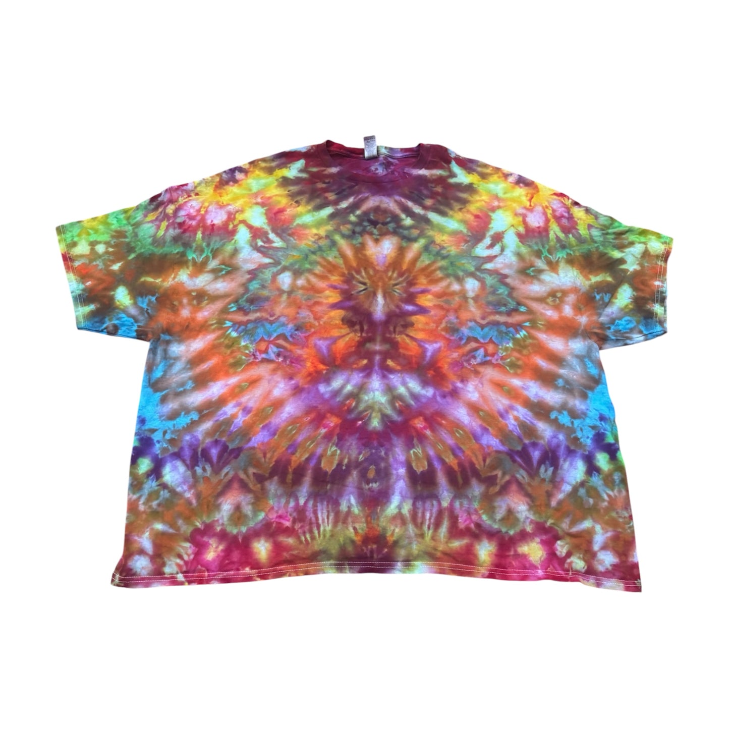 Plus Sizes 2XL-5XL Unique One-Of-A-Kind Handmade Tie Dye Ice Dye Shirt