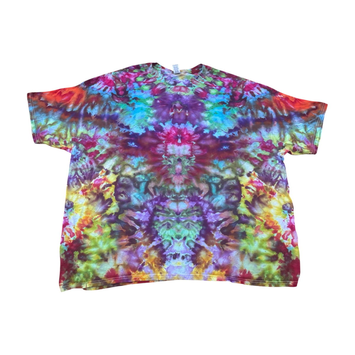 Plus Sizes 2XL-5XL Unique One-Of-A-Kind Handmade Tie Dye Ice Dye Shirt