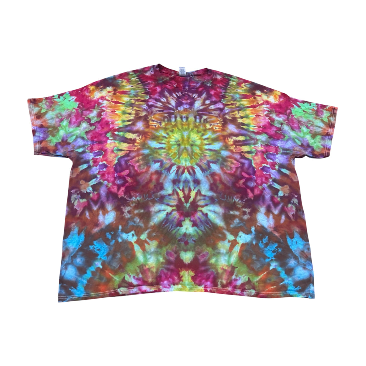 Plus Sizes 2XL-5XL Unique One-Of-A-Kind Handmade Tie Dye Ice Dye Shirt