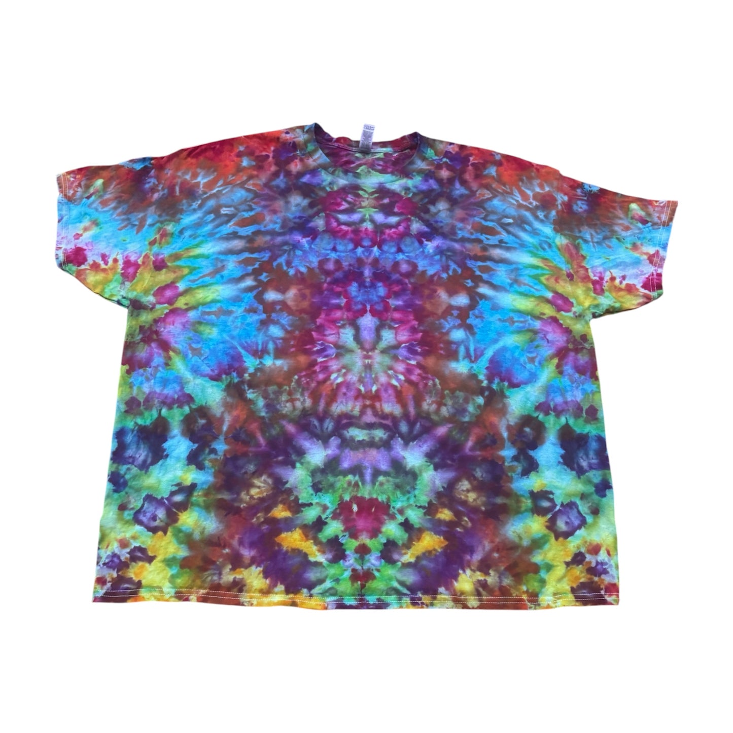 Plus Sizes 2XL-5XL Unique One-Of-A-Kind Handmade Tie Dye Ice Dye Shirt