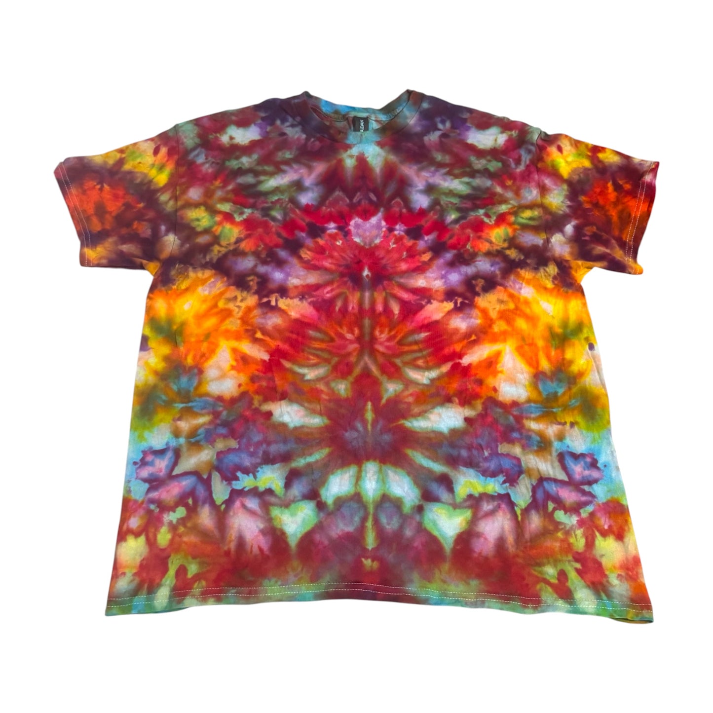 Size XL Unique One-Of-A-Kind Handmade Tie Dye Ice Dye Shirt