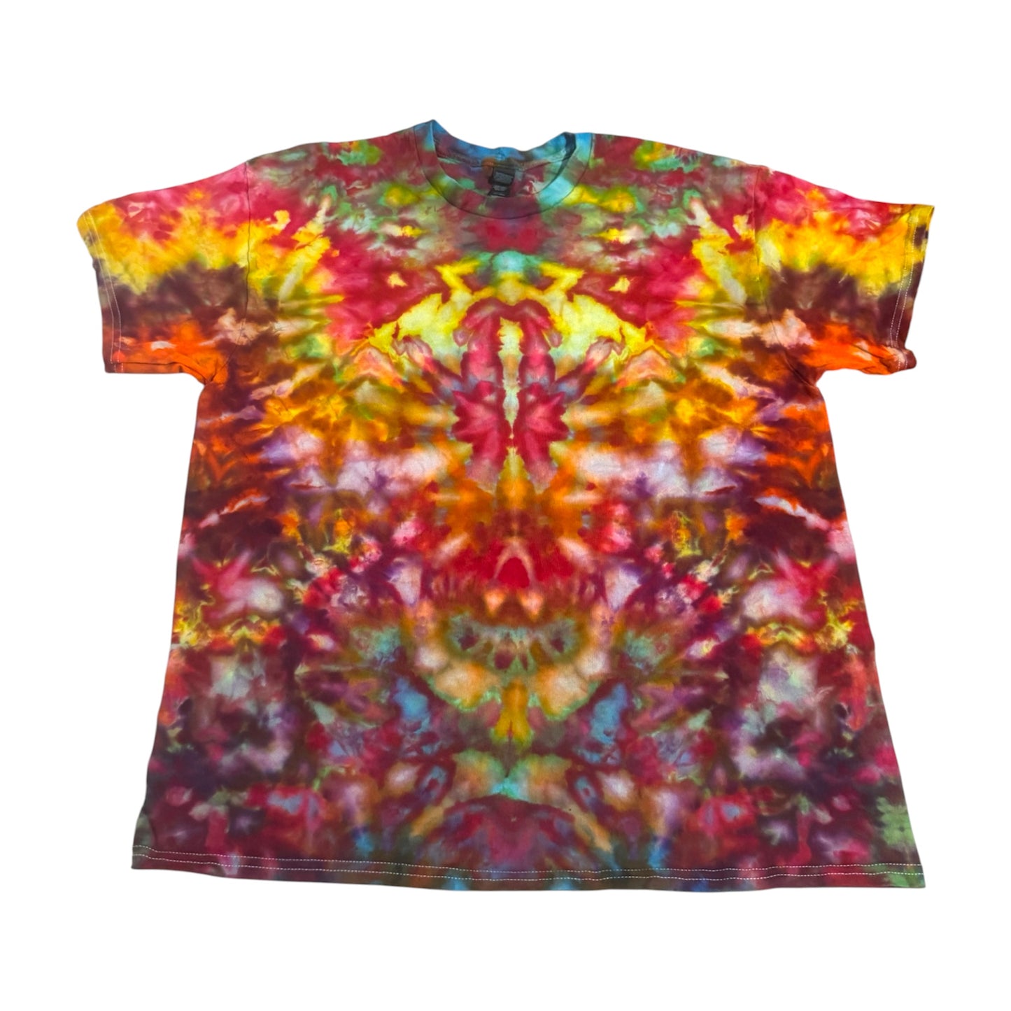 Size XL Unique One-Of-A-Kind Handmade Tie Dye Ice Dye Shirt