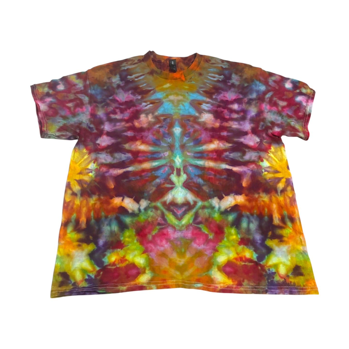 Size XL Unique One-Of-A-Kind Handmade Tie Dye Ice Dye Shirt