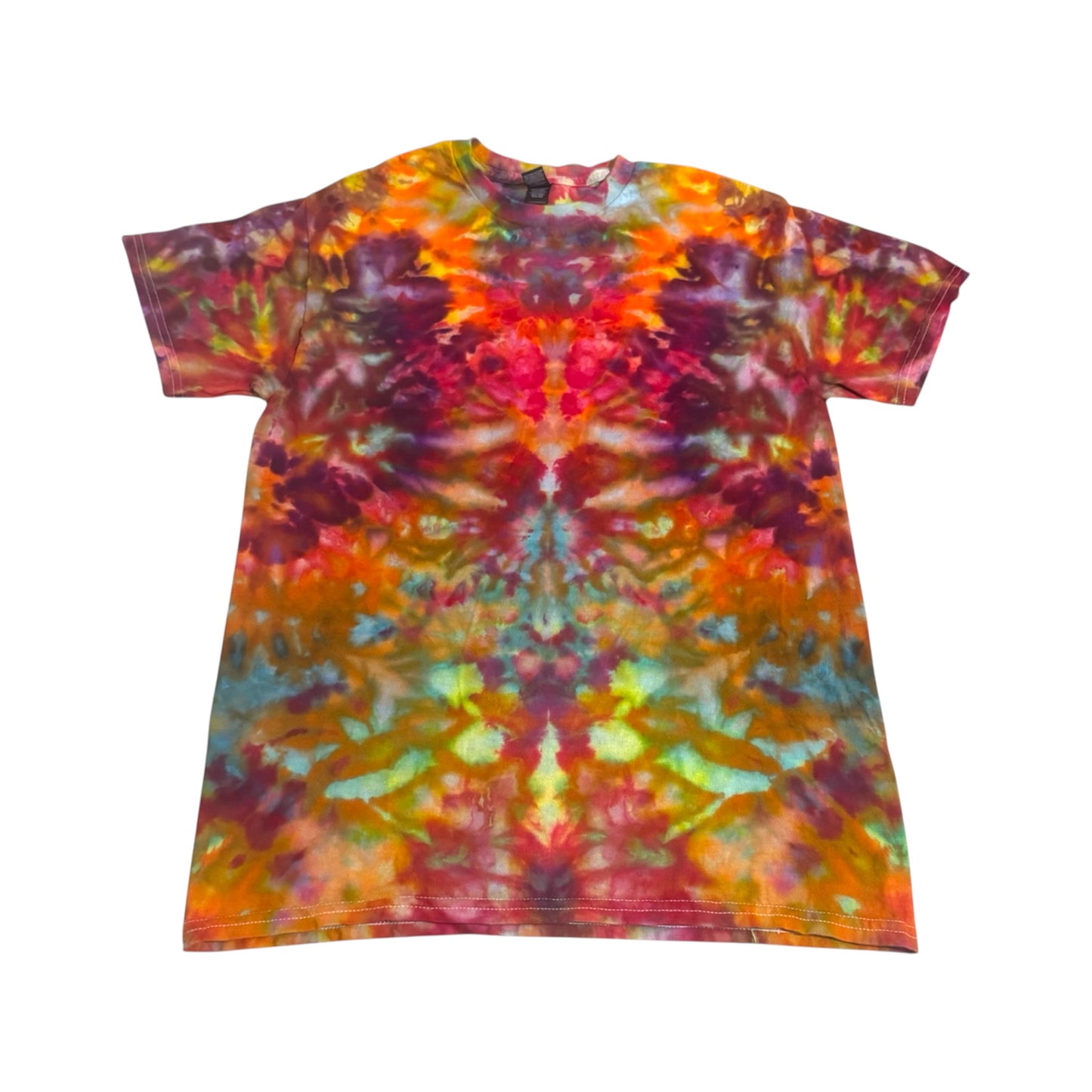 Medium Unique One-Of-A-Kind Handmade Tie Dye Ice Dye Shirt