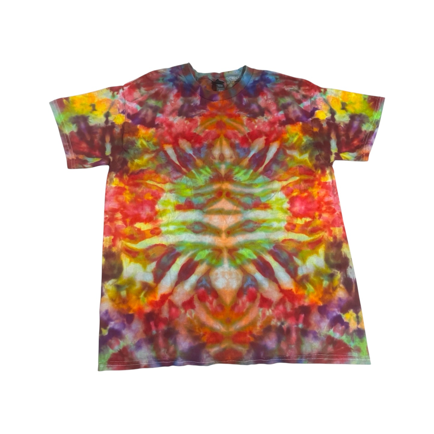 Medium Unique One-Of-A-Kind Handmade Tie Dye Ice Dye Shirt
