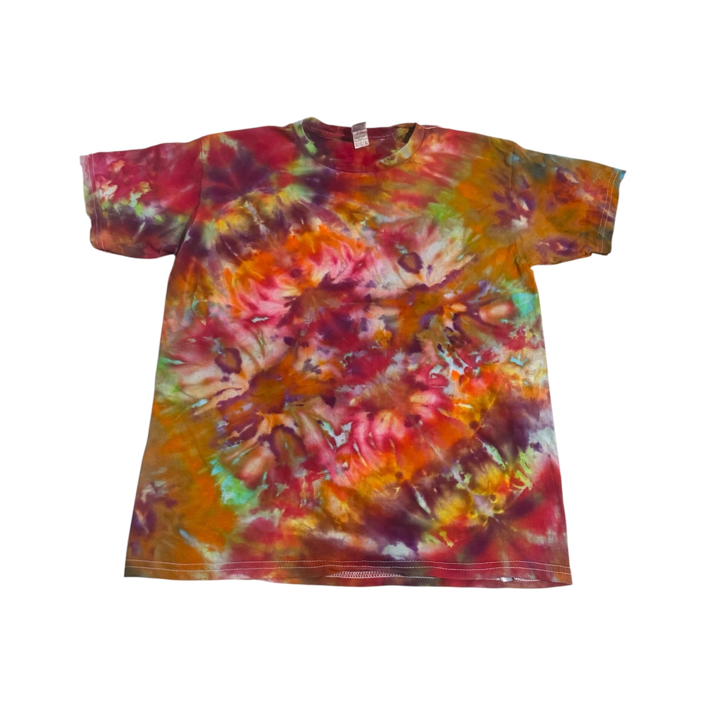 Youth Sizes Unique One-Of-A-Kind Handmade Tie Dye Ice Dye Shirt