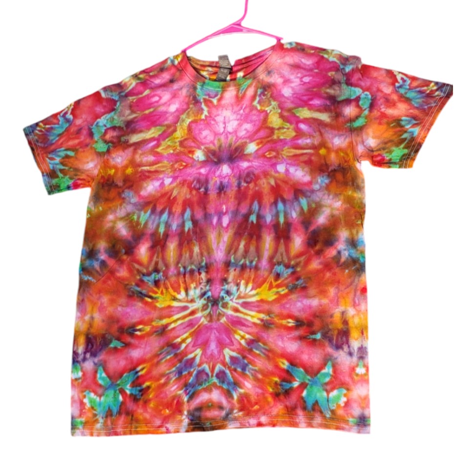 Medium Unique One Of A Kind Handmade Tie Dye Wearable Adventure Shirt