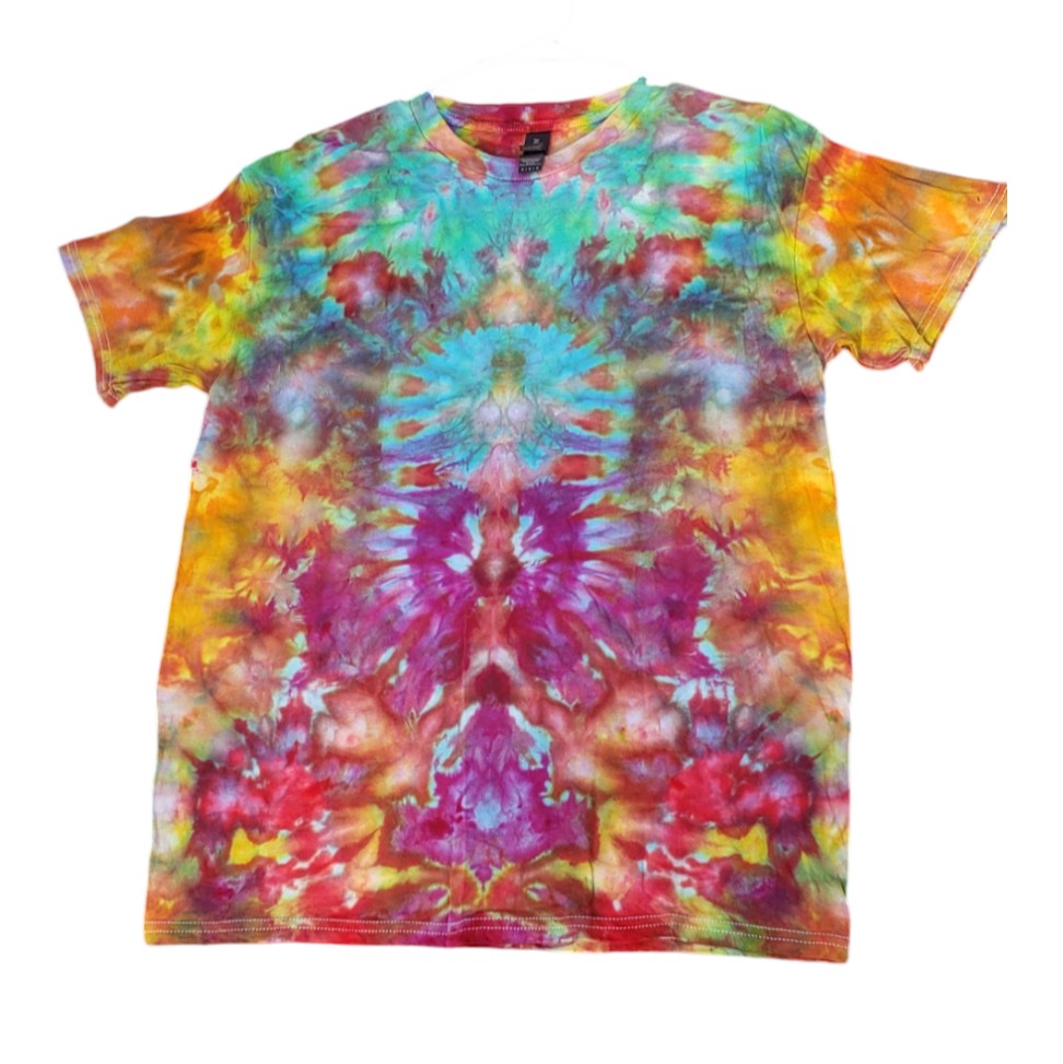 Medium Unique One Of A Kind Handmade Tie Dye Wearable Adventure Shirt