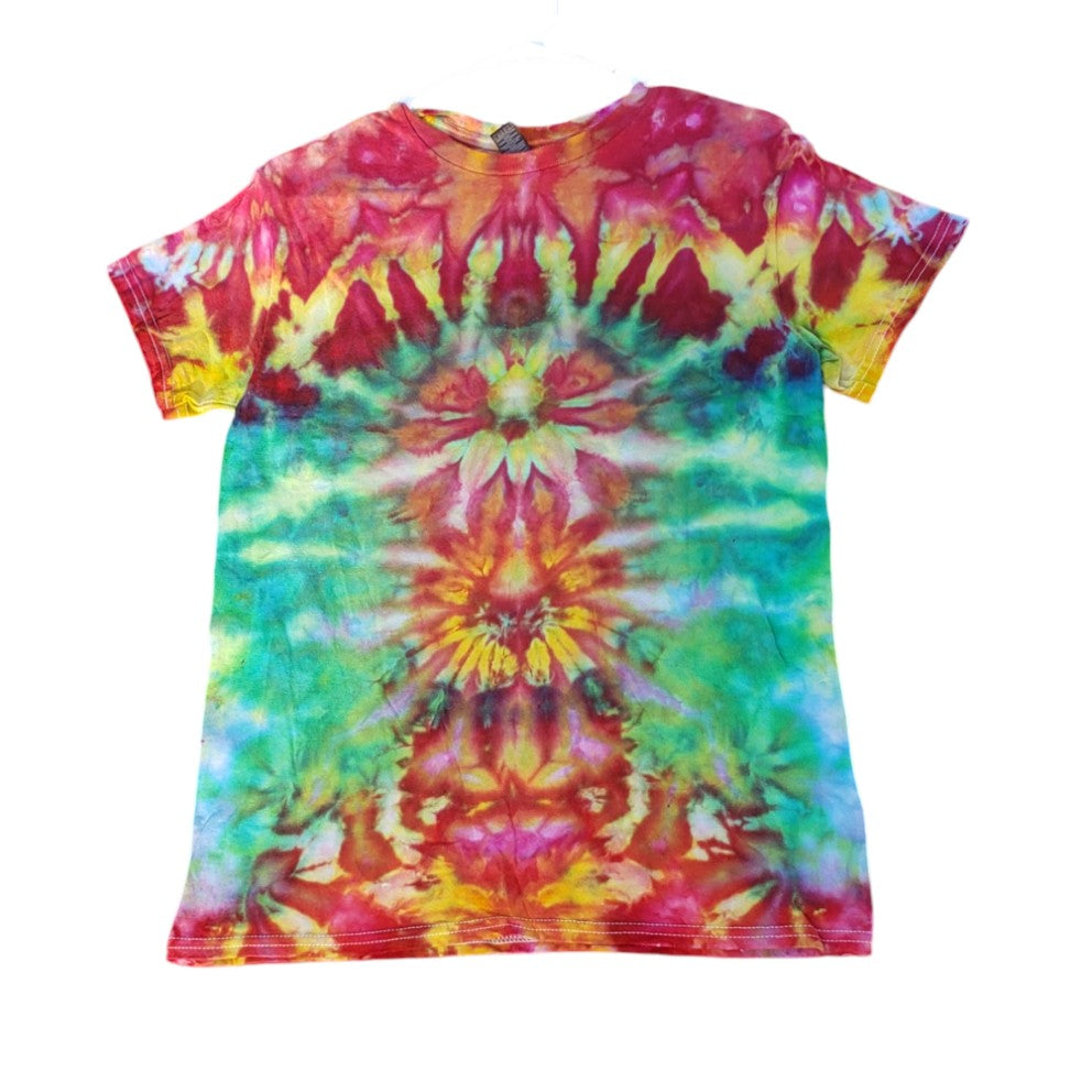 Small Unique One Of A Kind Handmade Tie Dye Wearable Adventure Shirt