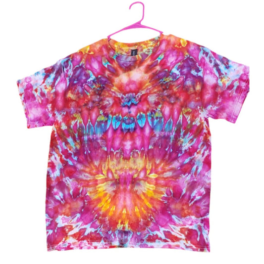 Large Unique One Of A Kind Handmade Tie Dye Wearable Adventure Shirt