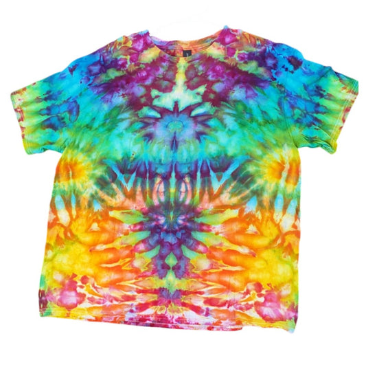 Size XL Unique One Of A Kind Handmade Tie Dye Wearable Adventure Shirt