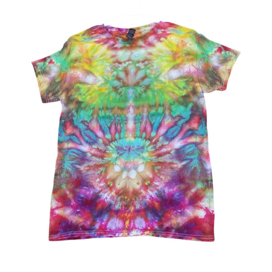 Small Unique One Of A Kind Handmade Tie Dye Wearable Adventure Shirt