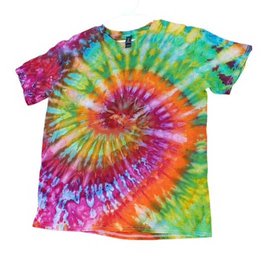 Large Unique One Of A Kind Handmade Tie Dye Wearable Adventure Shirt